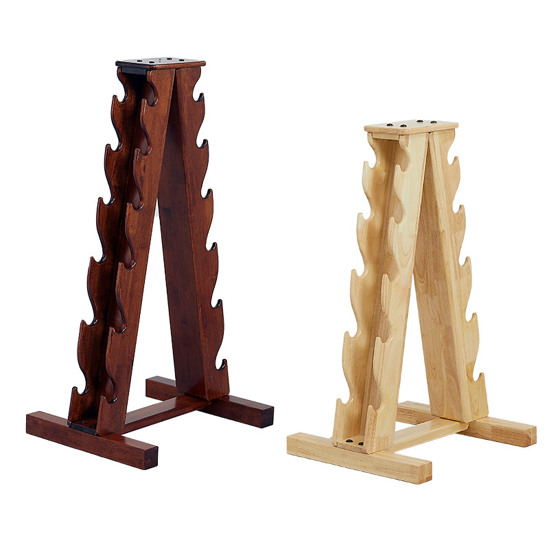 Wooden Dumbbells Rack